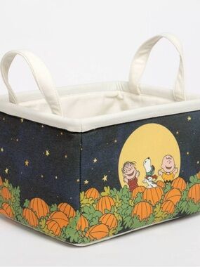 Celebrate Together™ Peanuts Great Pumpkin Canvas Storage Bin